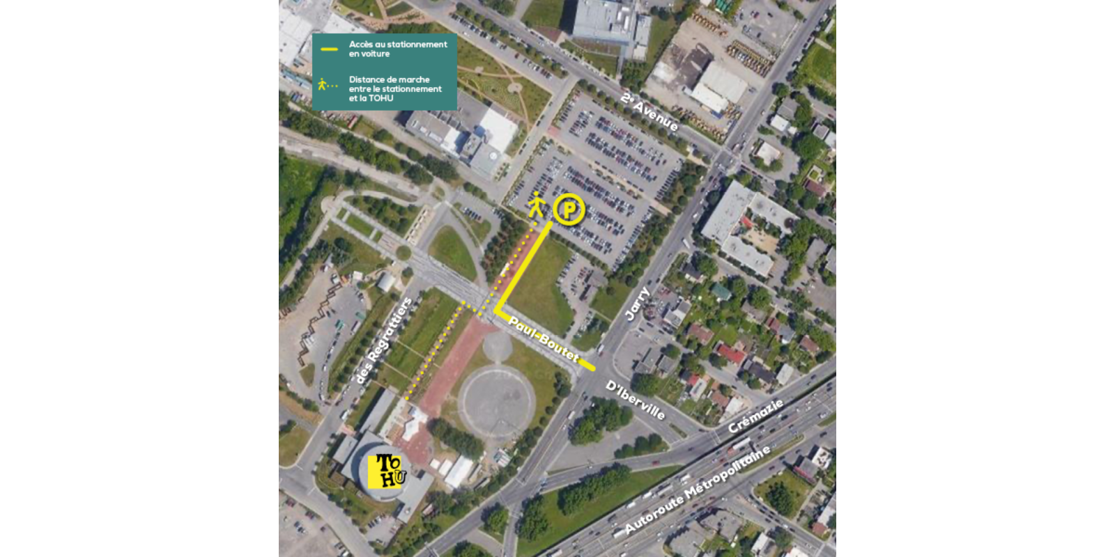 Stationnement TOHU