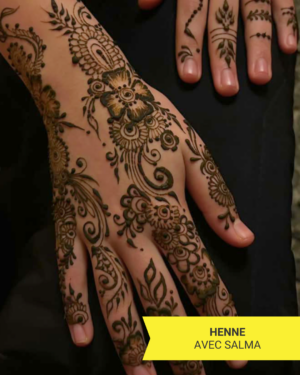 12h : HENNÉ avec Salma
