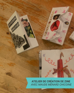 12h : ATELIER DE CRÉATION DE ZINE avec Maude Ménard Chicoine