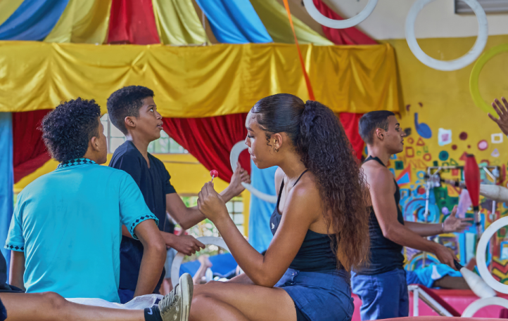 Coulisses du cirque cubain