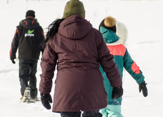 Visites guidees en raquettes TOHU
